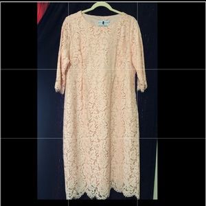 💕💕Lace blush pink dress💕💕